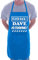 Print4U Stand Back Dave Is Cooking Personalised BBQ Apron Blue