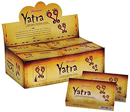 YATRA Räucherkegel Parimal, 12 Packungen