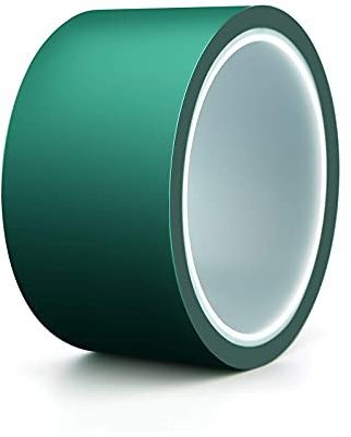 AIEX Epoxidharz Klebeband Pet-Band Mit Silikonkleber Hohe Temperaturbeständigkeit Leichtes Abziehen Epoxid-Trennband Für Flusstische (2 Zoll x 108 Ft)