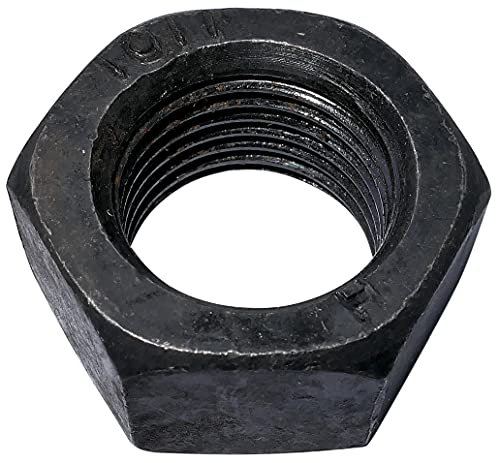 AERZETIX - C52854 - Sechskantmuttern M22x2 mit sechskant angefast - geschwärzter stahl