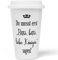JUNIWORDS To-Go Becher mit Deckel, Du musst erst Bitte, bitte, liebe Königin sagen