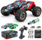YONCHER YC250 Voiture Télécommandée Tout Terrain, 1:16 62+Km/h Moteur Brushless, 4WD 2.4GHz RC Voiture Camion Telecommande à Grande Vitesse, 4x4 RC électrique Crawlers Véhicule 2 Batteries 40min+