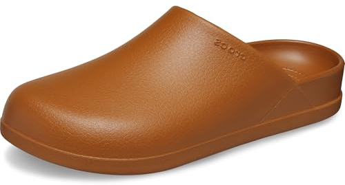 Crocs Unisex-Adult Dylan Clogs, Cognac, 13 Women/11 Men