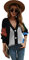 HEYPORK Damen Herbst Winter Warm Bequem Jacke Casual Mode übergangsjacke Mantel Frauen Patchwork Persönlichkeit Mode Stricken Pullover Strickjacke(Schwarz, XL)