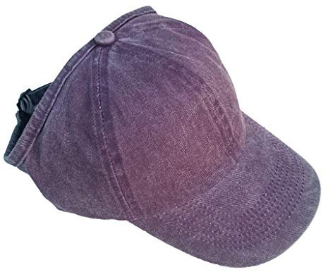 QWUVEDS Damen Cap Outdoor Sonnenhut Baseball Schirmmütze Herren Pferdeschwanz verstellbare Baseballmützen Snapback Baseball Baseballkappe Hut Outdoor Herren Sommer Hut