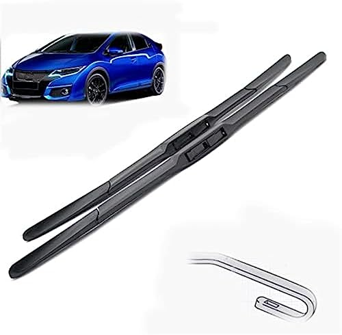 Scheibenwischer vorne Hybrid-Wischerblätter Auto-Windschutzscheiben-Scheibenwischer 26 18, für Honda, für Civic 9 Hatchback Tourer Europa Modell 2012-2016