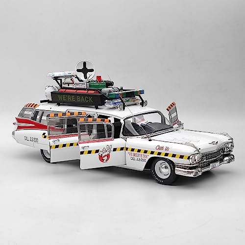 HW 1:18 per Cadillac II ECTO 1A Elite X5470 modellini di auto pressofuse collezione miniatura hobby da collezione edizione limitata