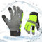 Vgo... Guante Trabajo Invierno Impermeables Touchscreen Resistentes,Guantes Térmico Protección para Frio Congelador Almacén Obra Portero Montaje Mecánicos, 1 Par