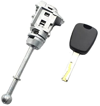 Barillet Cylindre Serrure de Porte Avant Gauche Côté Conducteur compatible avec C5 I 2008 I 207/207+ 207 CC SW - 9170EA 9170EC