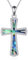 YAFEINI Kreuz Kette S925 Sterling Silber Abalone Muschel Zirkonia Kreuz Anhänger Halskette Schmuck für Damen