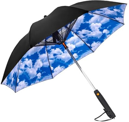 Parasol Avec Ventilateur Intégré - Parapluie Avec Ventilateur Et Brumisateur, Parapluie Rafraîchissant Avec Ventilateur | Parasol Portable Avec Ventilateur Et Monsieur Pour Les Voyages D'été, La Plage