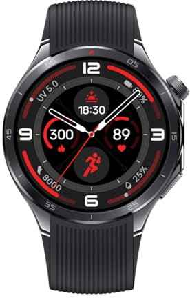 OnePlus Reloj Inteligente 3, Pulsera de 22 mm, Pantalla LTPO de 1,5, Carga rápida, duración de 120 Horas, 100 Modos Deportivos, Seguimiento GPS de Doble frecuencia, Balance de Salud 60 Segundos