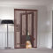 Zanzariera Magnetica 83 x 200 cm Zanzariera Magnetica per Porte Anti Zanzare Mosche Insetti Rete Fine Tenda, Marrone
