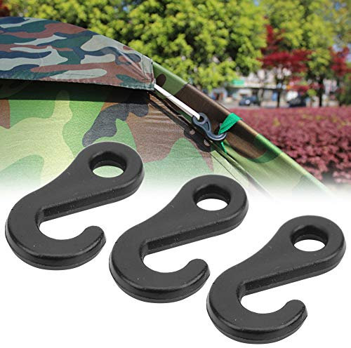 Set di ganci a forma di S in PVC, 20 pezzi, resistenti alle alte temperature, per gli appassionati di campeggio