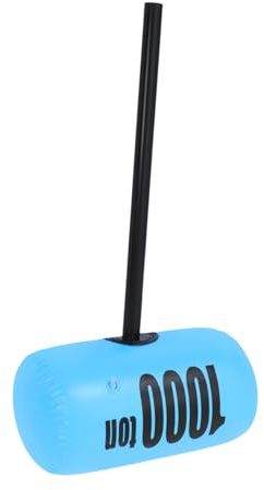 LIOOBO Aufblasbarer Hammer aus PVC, Riesige Spielzeug Ausführung für Kinder | Luftgefüllt und Leicht zu Handhaben, für Outdoor Einsatz und Partydeko, Süßes Übergrößen Design