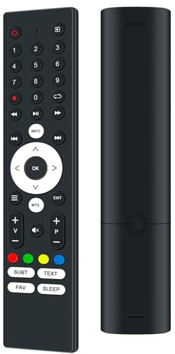 VINABTY Telecomando di Ricambio applicabile per Smart Tech TV 22FN01V | 24HN01V3CA 32HN01V3 40FN01V3 24HN01V3 40FG01V