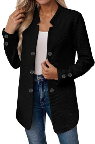 RYTEJFES Giacca Primaverile Donna Trench Corto Leggero Giacchetto Antivento Elegante Spolverino Primavera Estate Giubbotto Curvy Giubbino Giacche Primaverili
