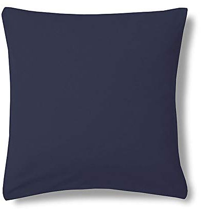 ESTELLA Kissenbezug Feinjersey | Saphir | 40x40 cm | bügelfreie & trocknerfeste Qualität | Rundumgummi | 100% Baumwolle