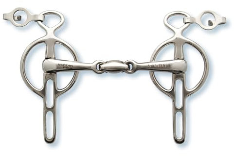Stübben 2289 Liverpoolkandare - 13,5 cm - 16 mm - Edelstahl
