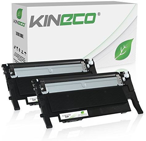 2 Toner kompatibel mit Samsung CLT-K406S CLP-360 N ND Series 365 W CLX-3300 3305 FN FW W Series Xpress C410 C460 FW W Series - Schwarz je 1.500 Seiten
