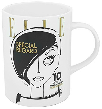 ELLE Pariser Laufsteg Schicke Dame Special Regard Tasse Kaffee oder Tee 350 ml