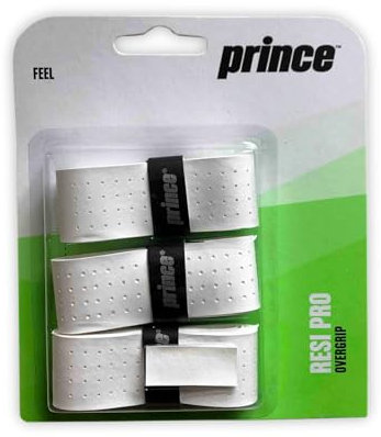 Prince Overgrip Resi Pro 3er, Weiß, 0086150148800000