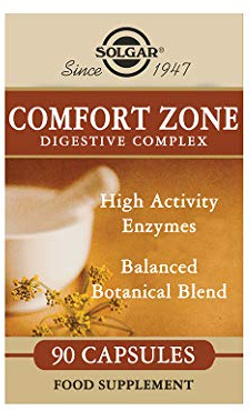 Solgar Comfort Zone Complex | Enzimas y Plantas | 90 Cápsulas Vegetales | Combinación patentada de enzimas · Apto para vegetarianos y kosher