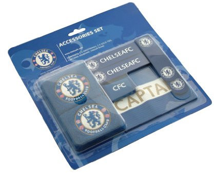 Chelsea FC Kinder Accessory Zubehör-Set – Blau