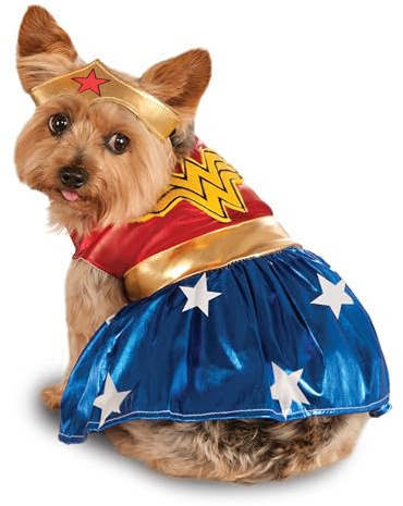 Rubies Official Pet Dog Costume, Wonder Woman - Large Halloween