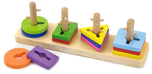 Viga Toys - Kreativ Formen- Steckspiel