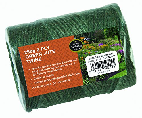 250g 3 Ply Green Jute Twine