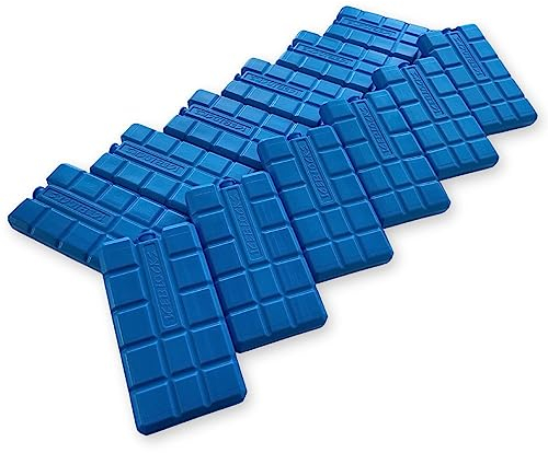 ToCi 12 x Kühlakku je 200 ml – Flache Kühlelemente für Kühltasche & Kühlbox - BPA-freie Kühlpads aus Kunststoff - Eisakkus für Lunchbag, Kühltragetasche & Picknick