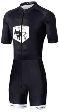 UGLY FROG 2023-2024 Bike Wear Radsport Bekleidung Herren Summer Style Triathlon Tri Anzug Kompression Duathlon Laufen Fahrradfahren Skinsuit with Gel Pad DEHDLT02