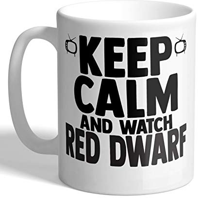 I Love Mugs - Keep Calm and Watch Red Dwarf - Mug, Ceramic, 11fl.oz.