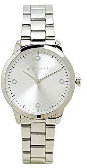 ESPRIT Edelstahl-Uhr mit Gliederarmband
