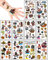 Aoligei Tattoo Kinder Piraten Tattoos Set,20 Blätter Wasserdichte Kindertattoos, Hautfreundliche Kindertattoos Berufe,temporäre tattoos Kindergeburtstag Mitgebsel, Party, Festival