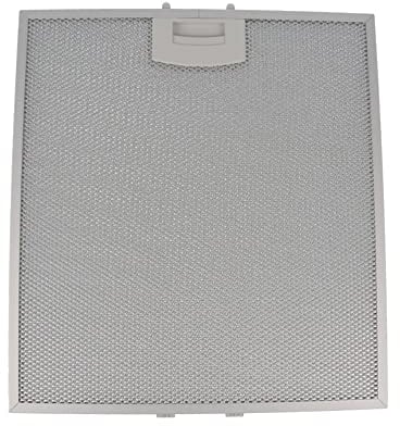 Küchenteile Dunstabzugshaube Metall Fettfilter 313x286mm, 313mmx286mm 31,3x28,6mm for Bosch, Constructa, NEFF, Siemens, 00672373