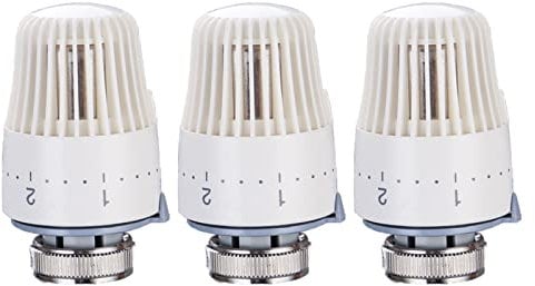 Testa termostatica del radiatore, Testa termostatica Testa termostato TRV M30 x 1.5 valvola radiatore testa termostatica valvola per home office 3 pezzi