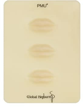 PMU 3D-Tattoo-Übungshäute für Lippen, permanentes Make-up, Training, 5 Stück