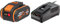 WORX PowerShare Pro Batterie WA3014 Li-ION 20 V 4000 mAh Rechargeable Puissante avec Indicateur d'état de Charge Intégré pour Tous Les Appareils Worx & Chargeur 20 V Li-ION 2.0 A - WA3880
