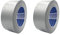 ACIT Nastro Telato Americano, 50 mm x 25 metri, impermeabile, riparazioni e fai da te, isolante, utile per riparazioni generiche, zanzariere, tubi di gomma e plastica (Grigio) (Confezione da 2)