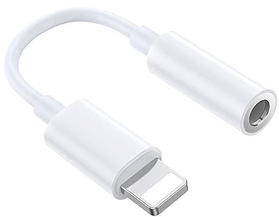Adattatore Jack per Cuffie da Lightning a 3,5 mm, [Certificato Apple MFI] Adattatore per iPhone Cavo Audio Ausiliario Jack da 3,5 mm Compatibile con iPhone 14 Pro Max/14 Pro/14/13/12/SE/11/X/8/7