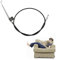 1 Pcs Replacement Metal Recliner Cable, Universal Recliner Cable Pull Handle Replacement Parts for Chair Reclining Sofa Armchair