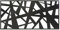 Chapa Perforada Decorativa de Hierro | Panel Metálico Hierro en Crudo | 2000x1000 mm | Ideal para Decoración de exteriores | Vallas, Celosías, Paredes, Balcones, Jardines | Mod. 11