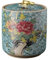 Blumen-Retro-Teedose aus bunter Keramik, versiegelter Teetank, Aufbewahrungstank for Küchengewürze