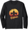 Pfadfinder Retro Lilie für Scout Langarmshirt