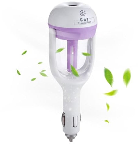 Bexdug Car Humidifier Diffuser - Portable Car Diffuser & Humidifie | Cool Mist Humidifiers, Air Humidifier and Purifier, Air Freshener, Car Oil Diffuser for Home