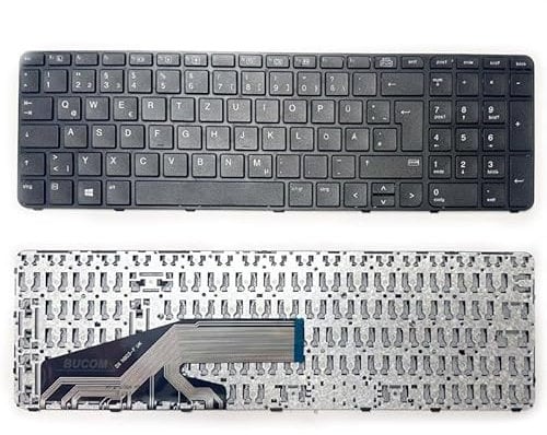 Teclado para HP Probook 450 455 470 G3 G4 650 655 G2 650 G3 deutsch HSTNN-Q03C