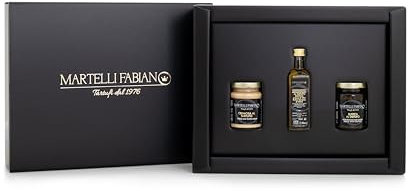 Confezione Regalo Tartufo VENEZIA - Cesti Natalizi Pasquali a base di Tartufo - Prodotti Tipici Artigianali - Idea Pacco Gastronomico Natale Pasqua - Truffle Gift Idea - Martelli Fabiano Tartufi