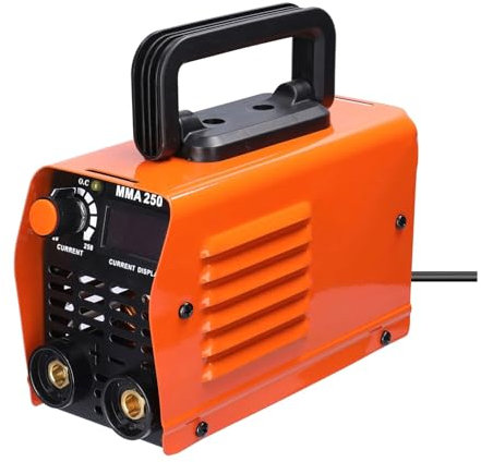 Saldatrice a Punti, Saldatrice elettrica MMA-250, mini saldatrice manuale in metallo for uso domestico, saldatrice a corrente continua